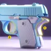 Mini Toy Gun with Luminous Transparent Shell