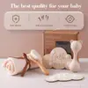 Baby Silicone Maracas Rattle & Milestone Cards Photography Set – Newborn Essentials