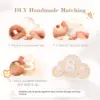 Baby Silicone Maracas Rattle & Milestone Cards Photography Set – Newborn Essentials