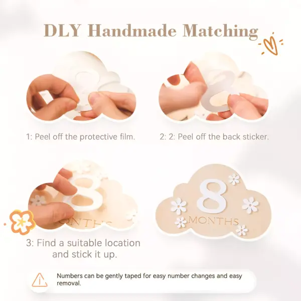 Baby Silicone Maracas Rattle & Milestone Cards Photography Set – Newborn Essentials