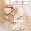 Baby Silicone Maracas Rattle & Milestone Cards Photography Set – Newborn Essentials