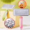 Stainless Steel Dog Comb and Hair Remover Brush for Dogs & Cats