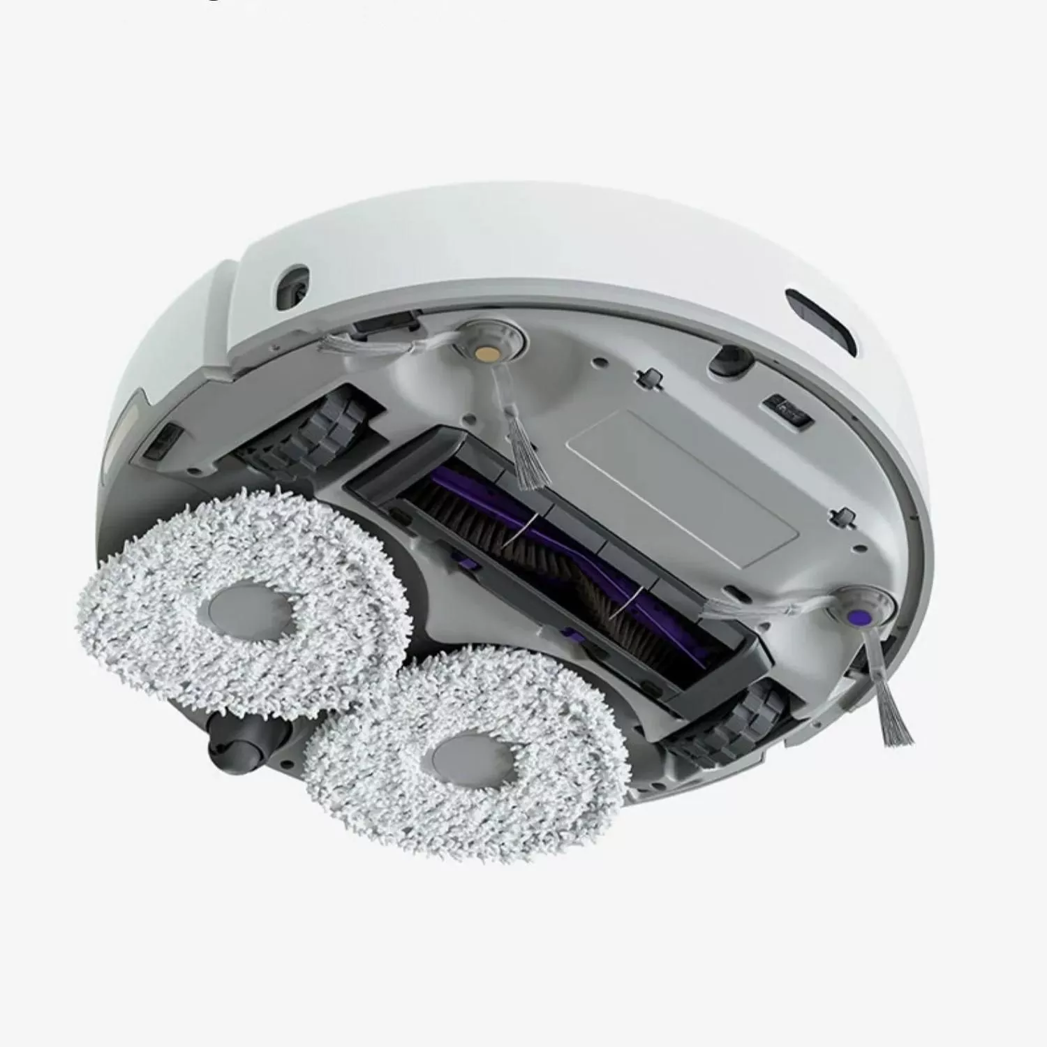 Smart Robot Vacuum with Automatic Dirt Detection and Self-Mopping