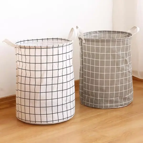 102805-a49b37.webp Stylish Checkered Cloth Laundry Basket