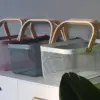 102810-66f0fc.webp Multi-Purpose Iron Mesh Storage Basket with Wooden Handle