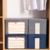Large Capacity Foldable Clothes & Blanket Organizer