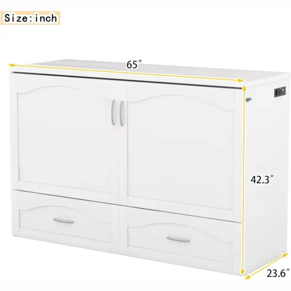 103456-dd54e1.webp Transformable Queen/Full Size Murphy Wall Bed with Drawers, Sockets & USB Ports