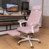 Ergonomic Mesh Office Chair with Adjustable Footrest and Headrest