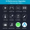 Universal 7-inch Touchscreen Car MP5 Player with Wireless Apple CarPlay & Android Auto