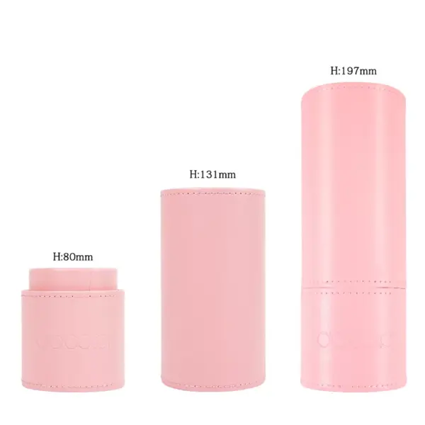 Professional 8-Piece Pink Makeup Brush Set