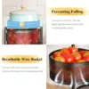 96457-595604.webp 5-Tier Rotating Fruit and Vegetable Basket with Metal Lid