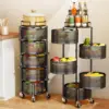 96457-9bf78b.webp 5-Tier Rotating Fruit and Vegetable Basket with Metal Lid
