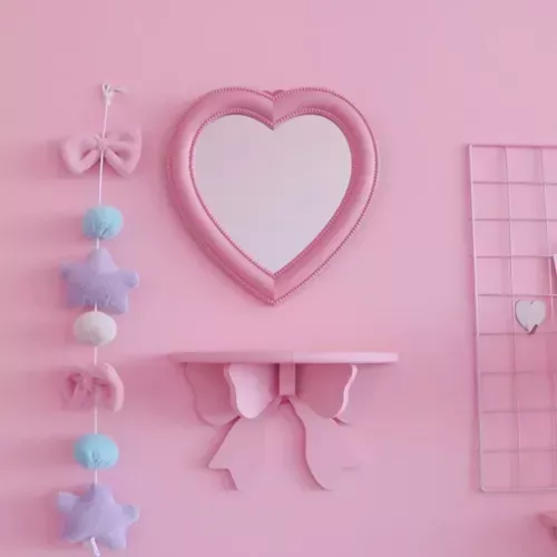 S434f5281aa0a46d19a5873d684c7ab21V_result Heart-Shaped Decorative Wall & Desk Mirror for Home Decor