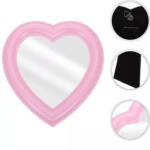 61JTD7YMcTL._AC_SX679__result Heart-Shaped Decorative Wall & Desk Mirror for Home Decor