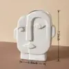 Creative Nordic Ceramic Face Vase
