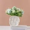 Creative Nordic Ceramic Face Vase