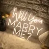 LED Neon "Will You Marry Me?" Sign