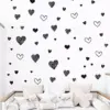 96785-a35eac.webp Modern Black Heart Wall Decals