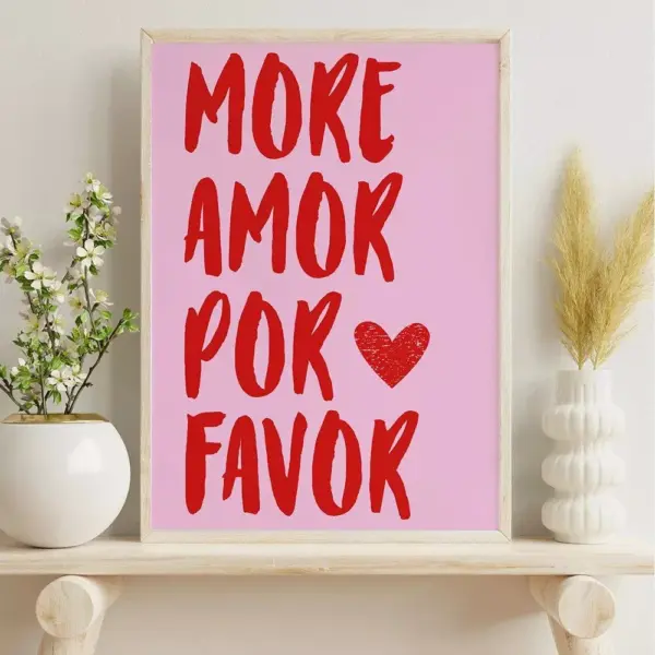 96804-6f8156.webp Colorful "More Amor Por Favor" Canvas Wall Art