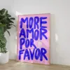 96804-c8b879.webp Colorful "More Amor Por Favor" Canvas Wall Art