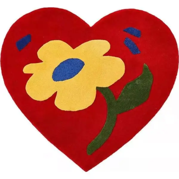 97414-c1d4d7.webp Heart-Shaped Fluffy Flower Entrance & Bathroom Rug