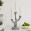 97416-b892dc.webp Modern Ceramic Candle Holder with Polka Dot Pattern