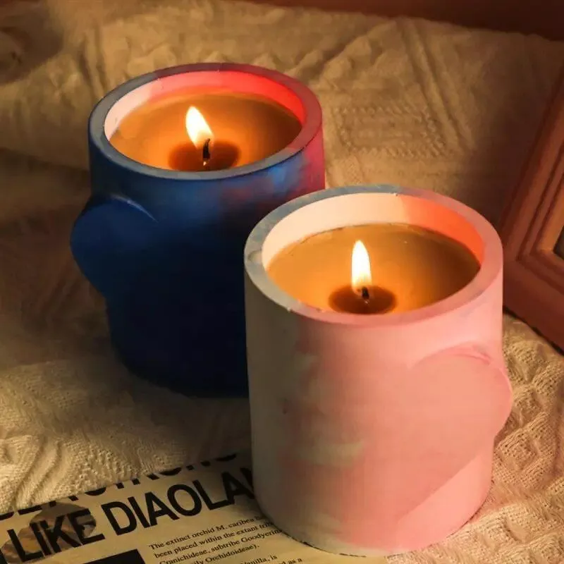 Love Heart Resin Candle Holder Mold