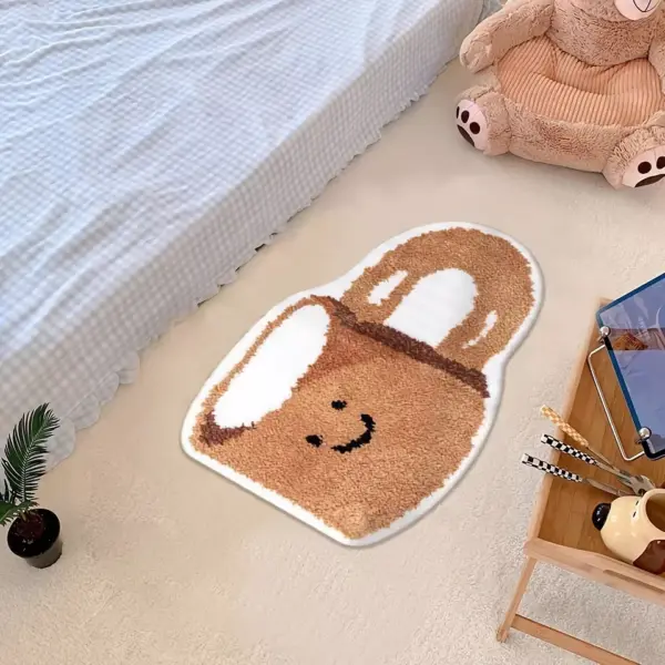 97849-16c3fc.webp Kawaii Bear Rug – Soft Faux Cashmere Area Rug for Kids & Living Spaces