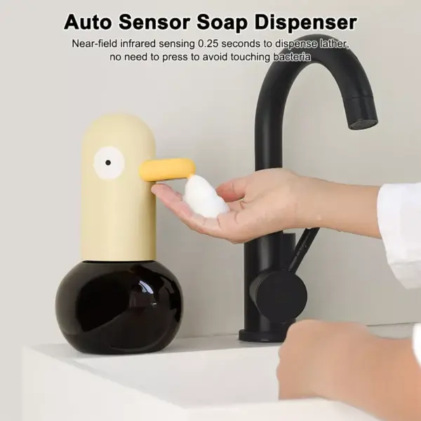 Duck-Shaped Touchless Foaming Soap Dispenser