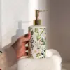 Elegant Ceramic Flower Soap Dispenser