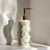Elegant Ceramic Flower Soap Dispenser
