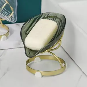 97914-729620.webp Elegant Leaf-Shaped Soap Dish Holder