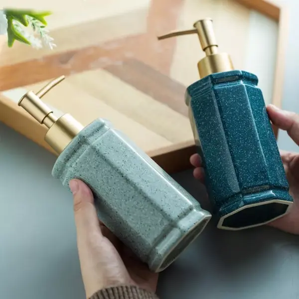 Elegant Ceramic Soap Dispenser