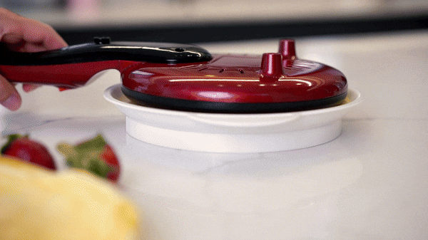 01 (2) Portable Electric Crepe Maker with Non-Stick Coating and Automatic Temperature Control