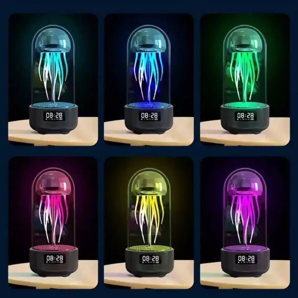 98160-1d508e.webp Creative Jellyfish Bluetooth Speaker with RGB Lighting and 2000mAh Battery