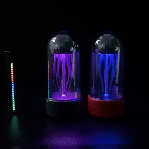 cd2cf53f786ec893. Creative Jellyfish Bluetooth Speaker with RGB Lighting and 2000mAh Battery