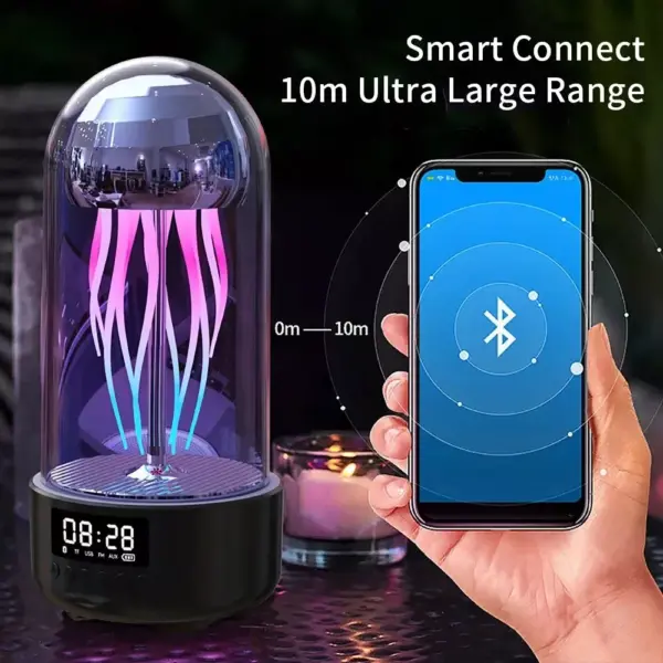 98160-41b9cc.webp Creative Jellyfish Bluetooth Speaker with RGB Lighting and 2000mAh Battery