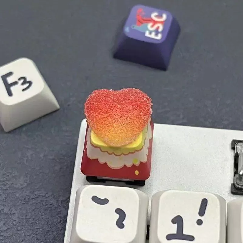Colorful Candy Sugar Love for Cross Shaft Mechanical Keyboards