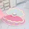 Soft Pink Shell Carpet for Bedroom and Bathroom