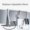 Portable Tri-Screen Laptop Extender