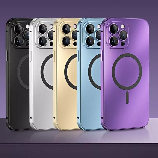 Ultra-Protective Magnetic Metal Frame Case for iPhone