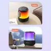 40W Portable Bluetooth Speaker with Waterproof Subwoofer & LED Lights