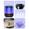 40W Portable Bluetooth Speaker with Waterproof Subwoofer & LED Lights
