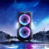 250W Peak Bluetooth Party Speaker with Custom Bass and 120dB Sound