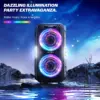 250W Peak Bluetooth Party Speaker with Custom Bass and 120dB Sound
