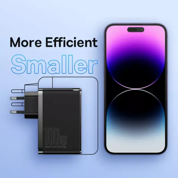 99846-729259.webp 100W GaN USB Type C PD Fast Charger for Apple iPhone and MacBook