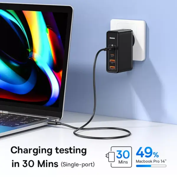 99846-7b6bd7.webp 100W GaN USB Type C PD Fast Charger for Apple iPhone and MacBook