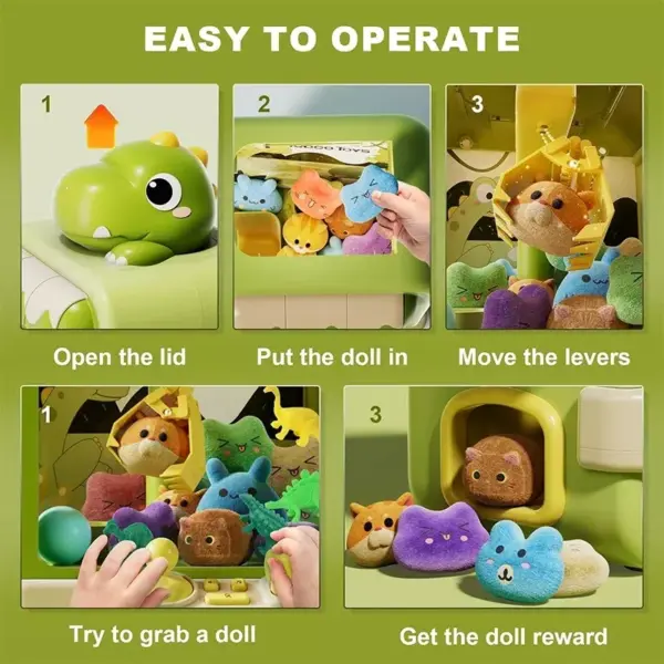 Dinosaur Claw Machine Toy