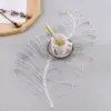 Elegant Nordic Leaf Design PVC Placemat - Water Resistant, Non-slip Kitchen Table Mat