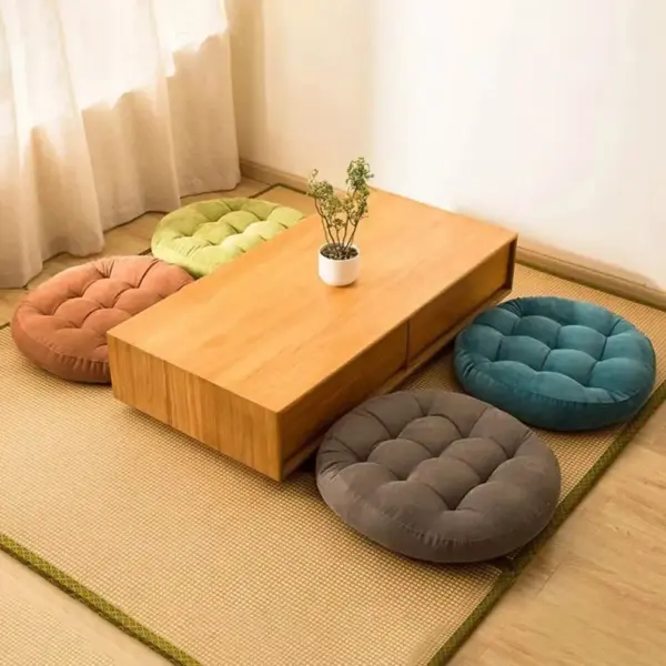 107571-583a73.webp Ultra Comfort Round Plush Seat Cushion